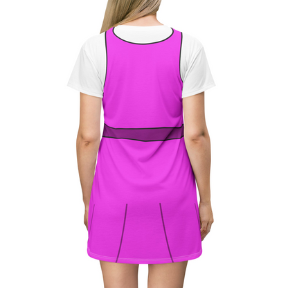 Isabella Short Sleeve Dress, Phineas and Ferb Character Inspired Costume