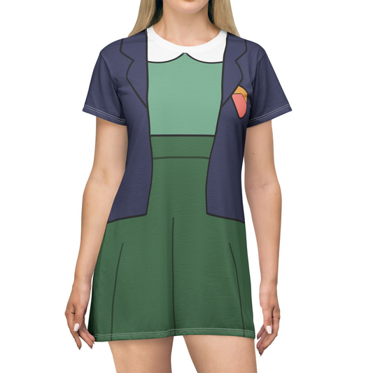 Merian Short Sleeve Dress, StuGo Character Inspired Costume
