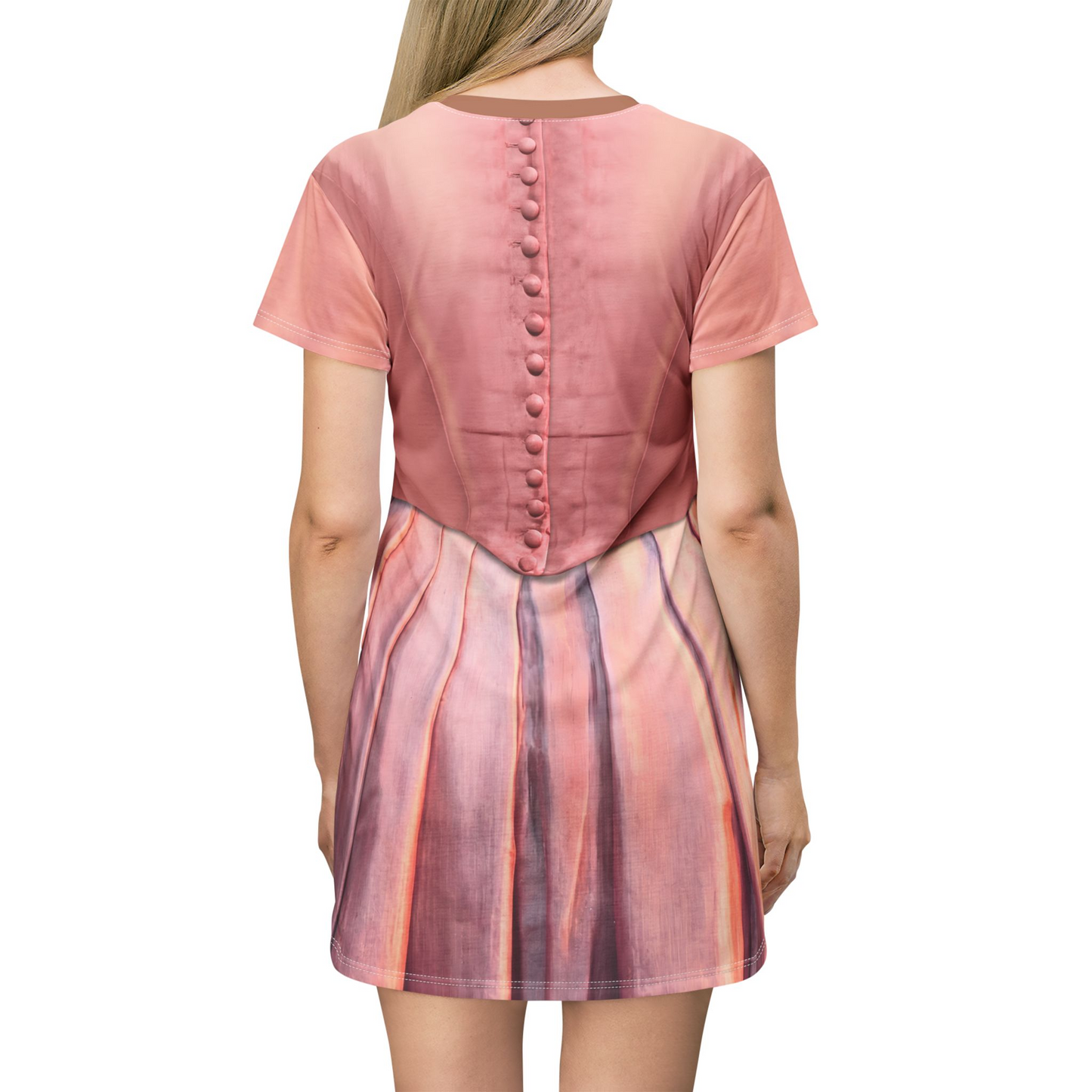 Angelica Schuyler Short Sleeve Dress, Hamilton Musical Costume