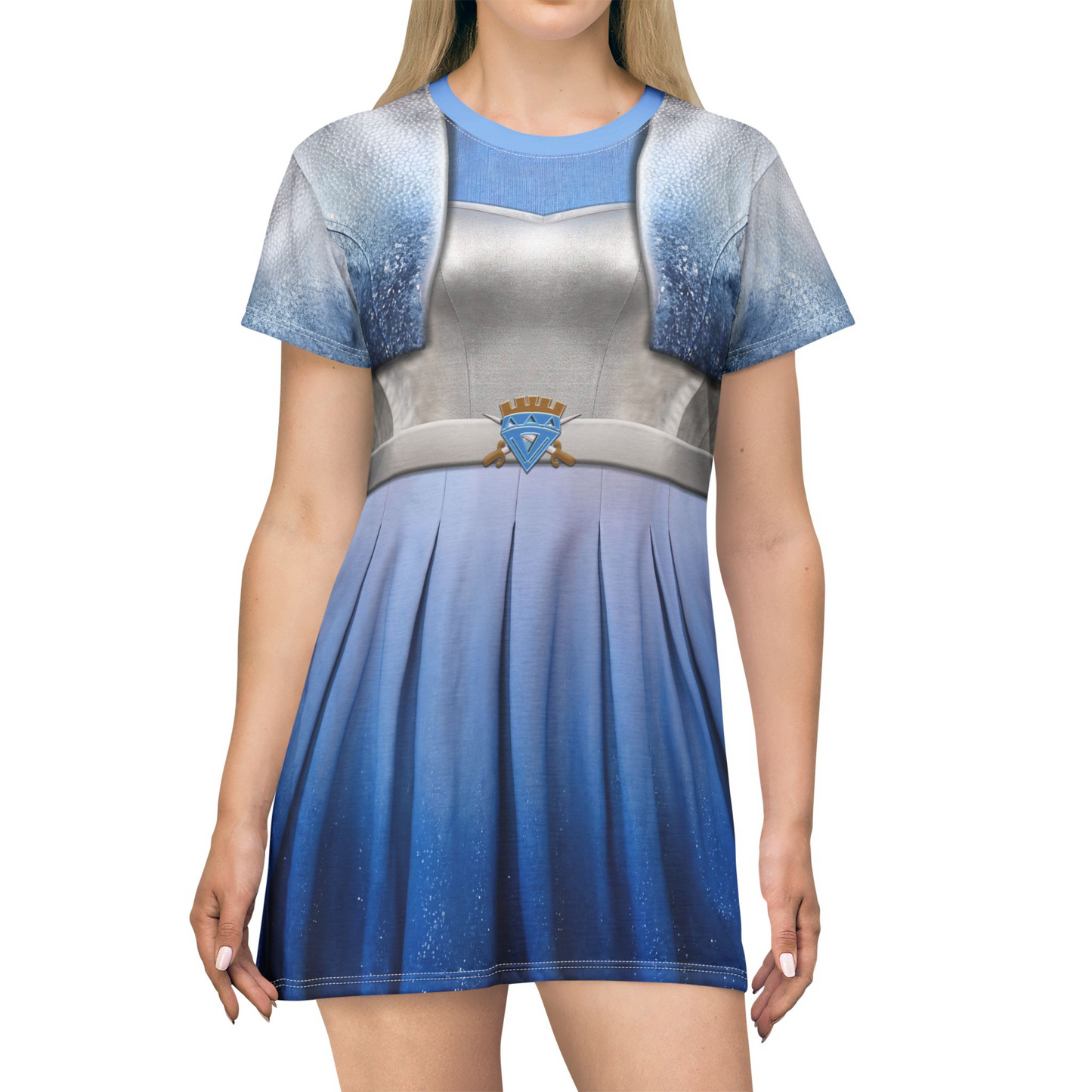 Chloe Charming Short Sleeve Dress, Descendants 5 Wicked Wonderland Costume