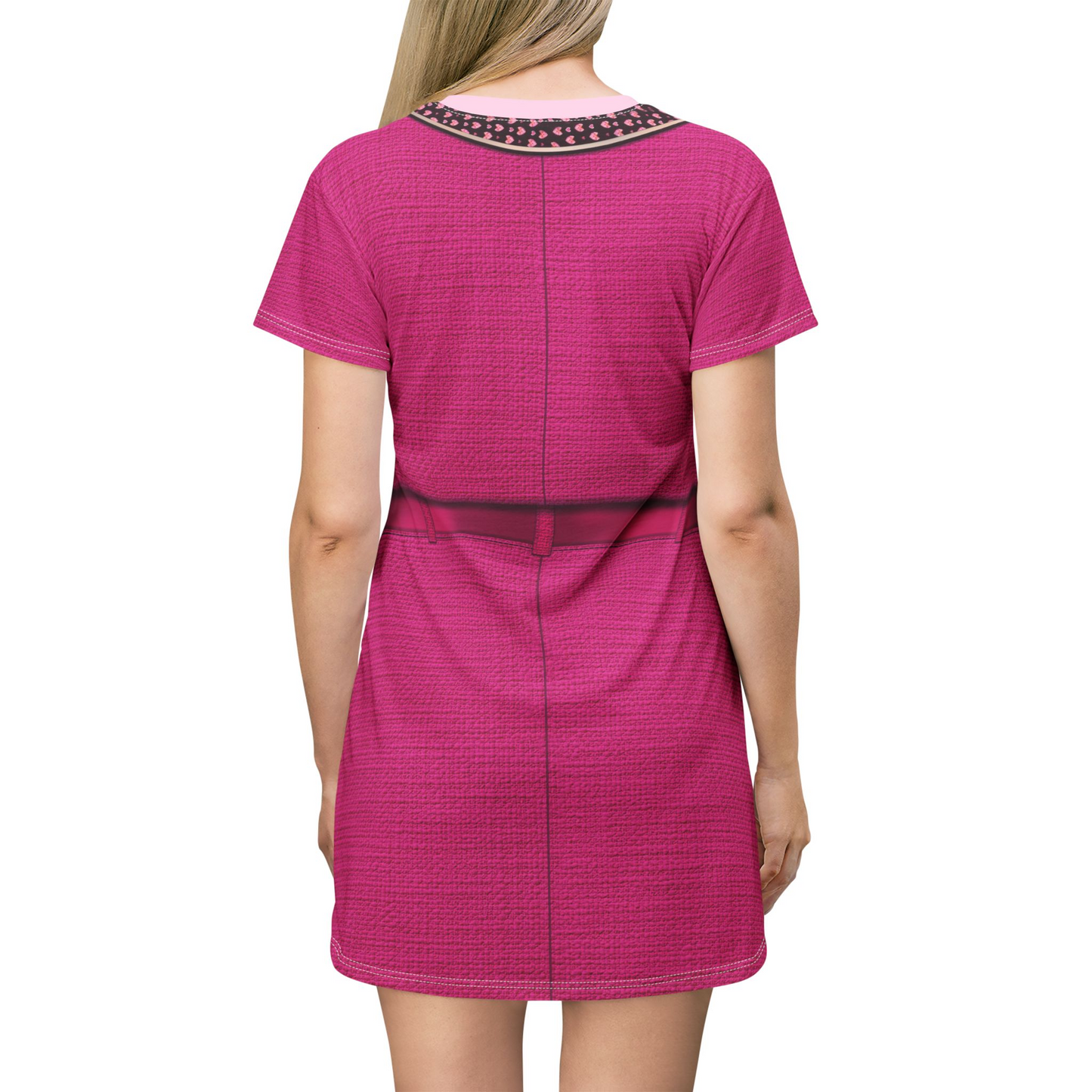 Pink Cute Look Short Sleeve Dress, Descendants 5 Wicked Wonderland Costume