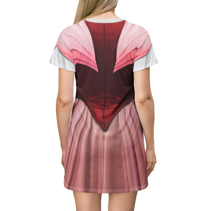 Queen of Hearts Short Sleeve Dress, Descendants 5 Wicked Wonderland Costume
