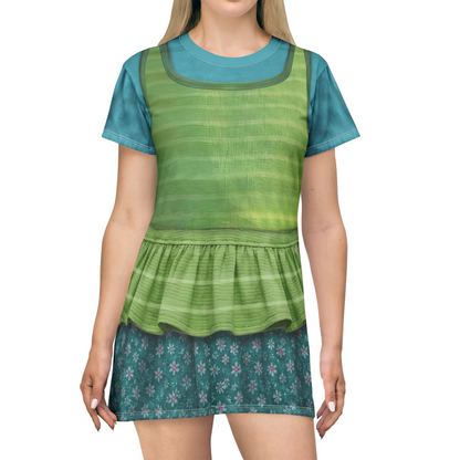 Bonnie Anderson Short Sleeve Dress, Toy Story 5 Costume