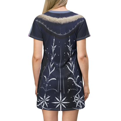 Frozen 3 Costume, Elsa Short Sleeve Dress, Elsa Lavender Hooded Gown, Disney Dresses for Women, Disney Princess Dress, Christmas Outfits