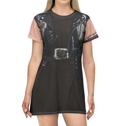 Drash Short Sleeve Dress, The Book of Boba Fett Costume, Tatooine Cosplay, Disney Galaxy's Edge, Star Wars Outfit, Sci-Fi Movie Gift