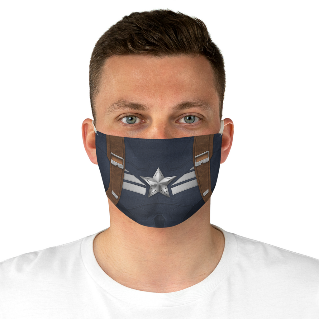 Captain America Face Mask, The Winter Soldier Costume