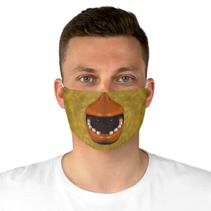 Yellow Animatronic Chicken Face Mask, FNAF Costume