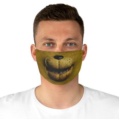 Freddy Animatronic Yellow Face Mask, FNAF Costume