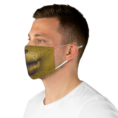 Freddy Animatronic Yellow Face Mask, FNAF Costume
