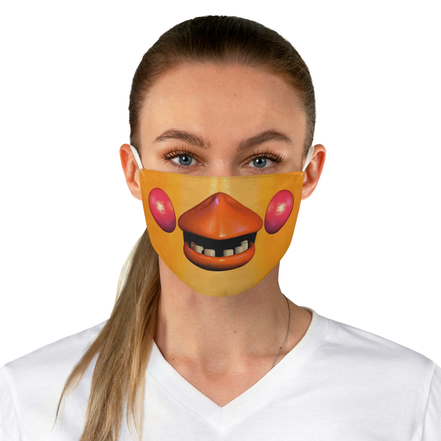 Chicken Toy Animatronic Face Mask, FNAF Costume