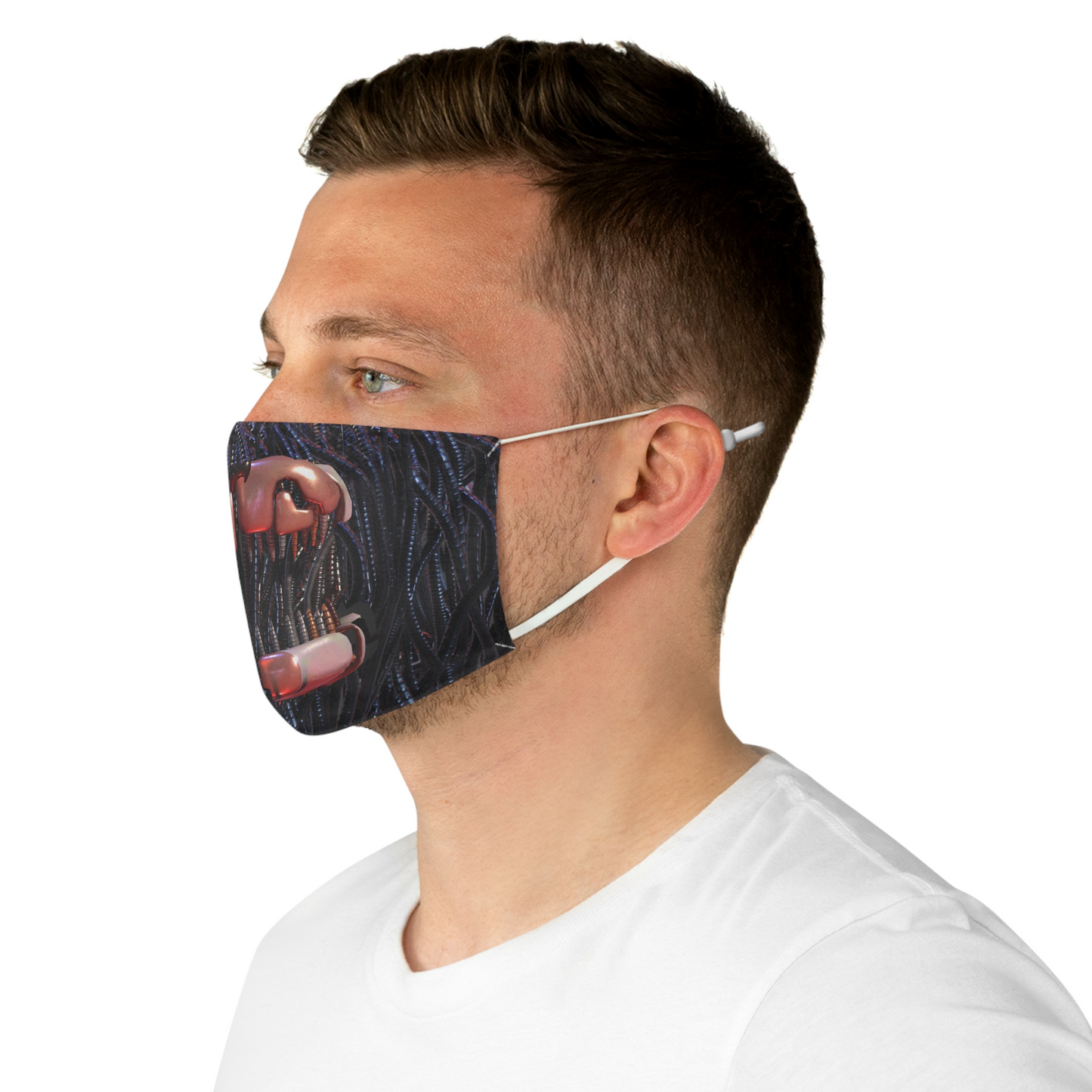 Freddy Bear Animatronic Rust Face Mask, FNAF Costume