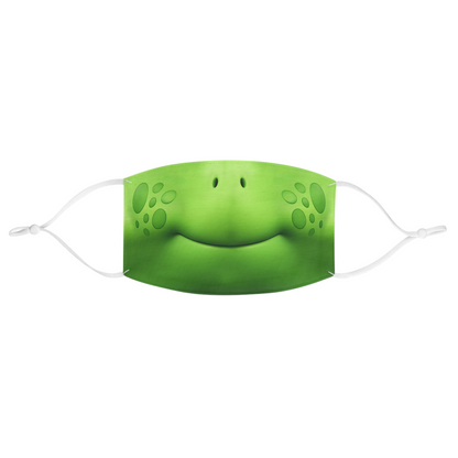 Shelly Green Turtle Colth Face Mask, RoboGobo Inspired Costume