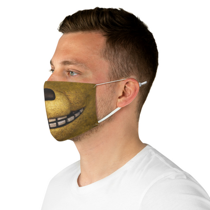 Bonnie Yellow Rabbit Face Mask, FNAF Costume