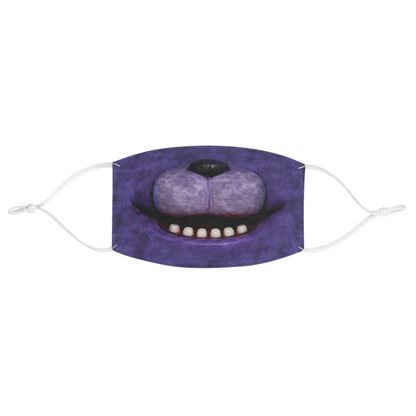Rabbit Animatronic Purple Face Mask, FNAF Costume