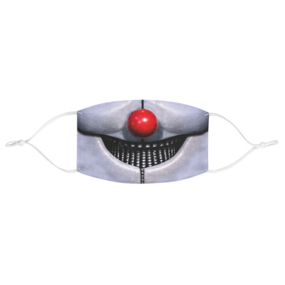 Twisted Animatronic Silver Face Mask, FNAF Costume