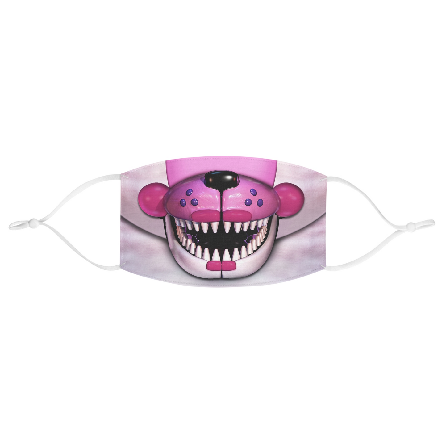Pink Fox Animatronic Face Mask, FNAF Costume