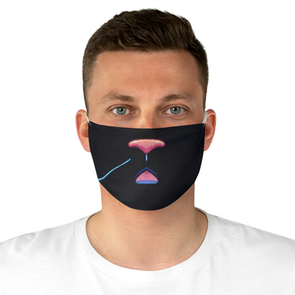 Nero Black Cat Face Mask, Pixar Gatto Costume