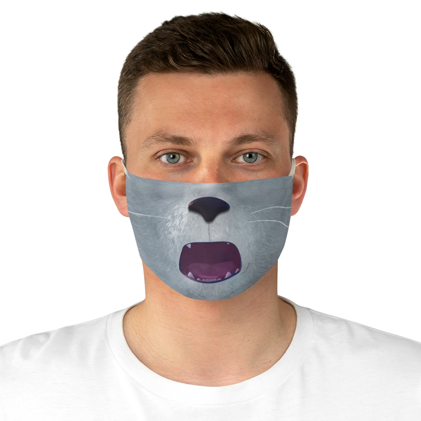 Rocco Mafia Boss Cat Face Mask, Pixar Gatto Costume