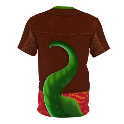 Jesús Green Lizard Shirt, Zootopia 2 Character Inspired Costume