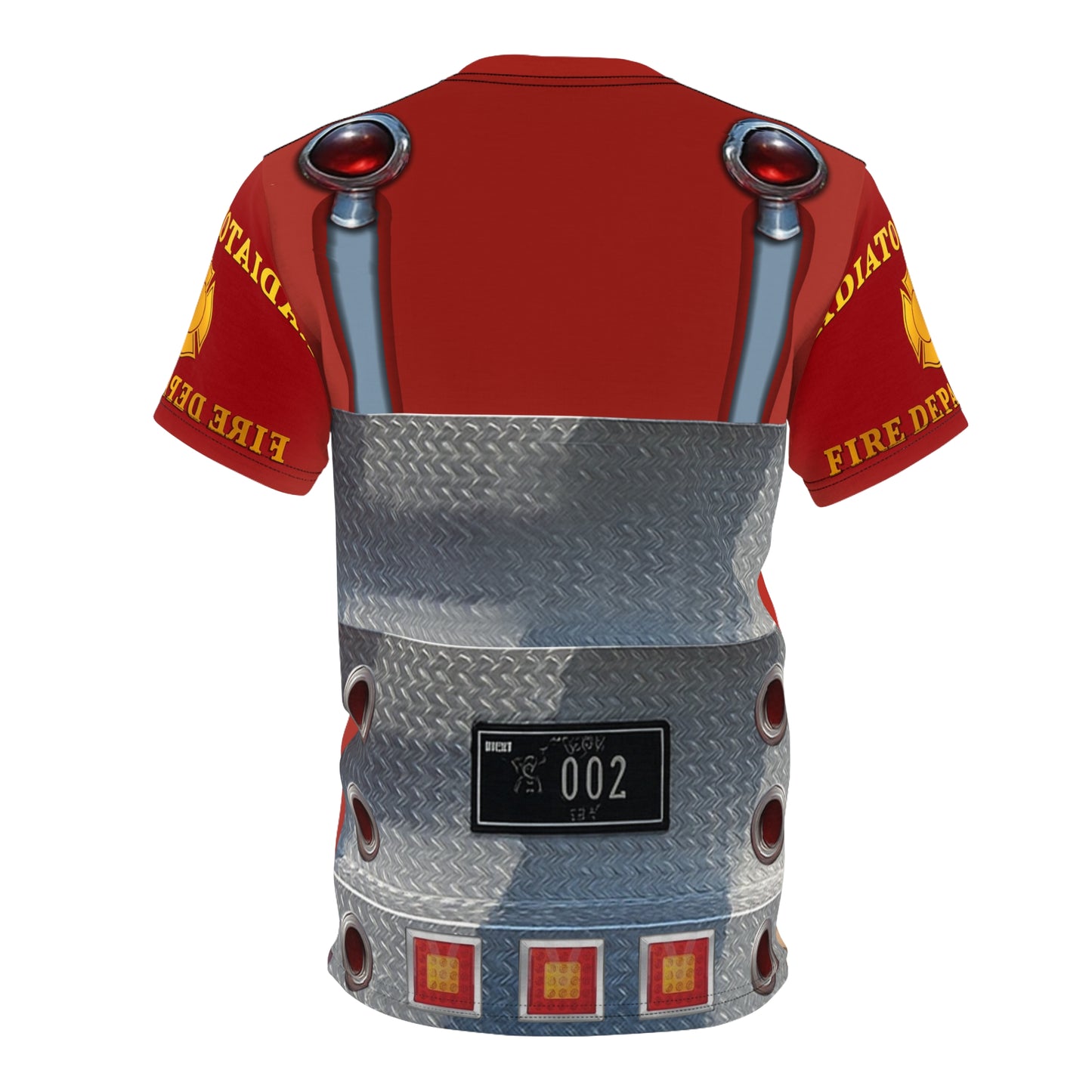 Red Cars Fire Truck Shirt, Cars Character Costume