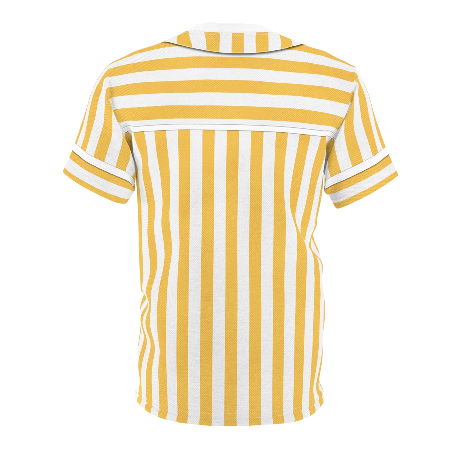 Disney Parking Cast Member Yellow Strip Shirt, Disney Cast Member Costume