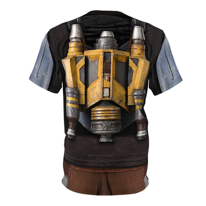 Paz Vizsla Shirt, The Mandalorian and Grogu Inspired Costume