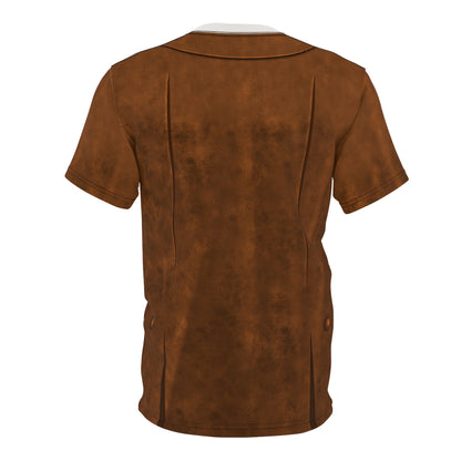 Alexander Military Brown Shirt, Hamilton Musical Costume