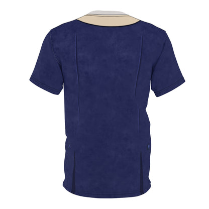 Alexander Military Blue Shirt, Hamilton Musical Costume
