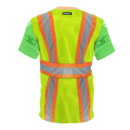 Disney Parking Green Vest Shirt, Disney Cast Member Costume
