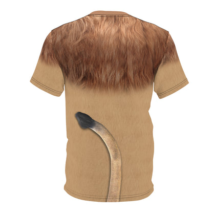 Adult Scar Shirt, Mufasa Inspired Character Costume