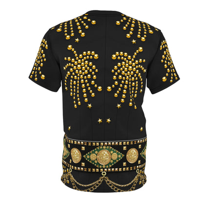 King of Rock Black Matador Shirt, Rock and Roll Legend Singer Inspired Costume