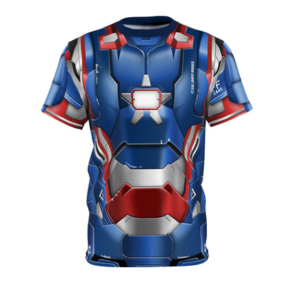 War Machine Shirt, Iron Man 3 Character Inspired Costume
