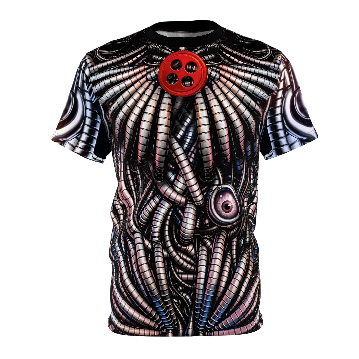 Twisted Animatronic Silver Shirt, FNAF Character Inspired Costume