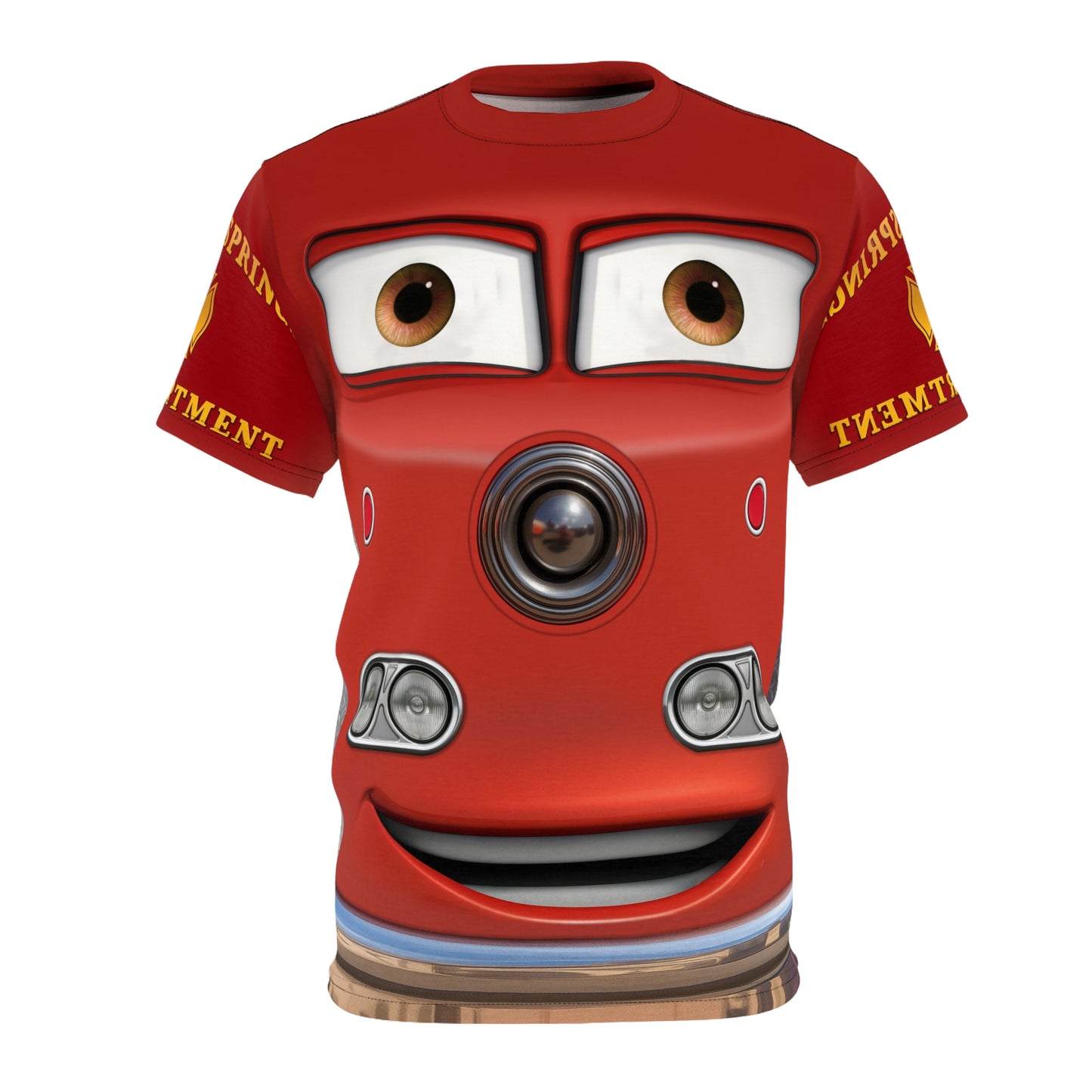 Red Cars Fire Truck Shirt, Cars Character Costume