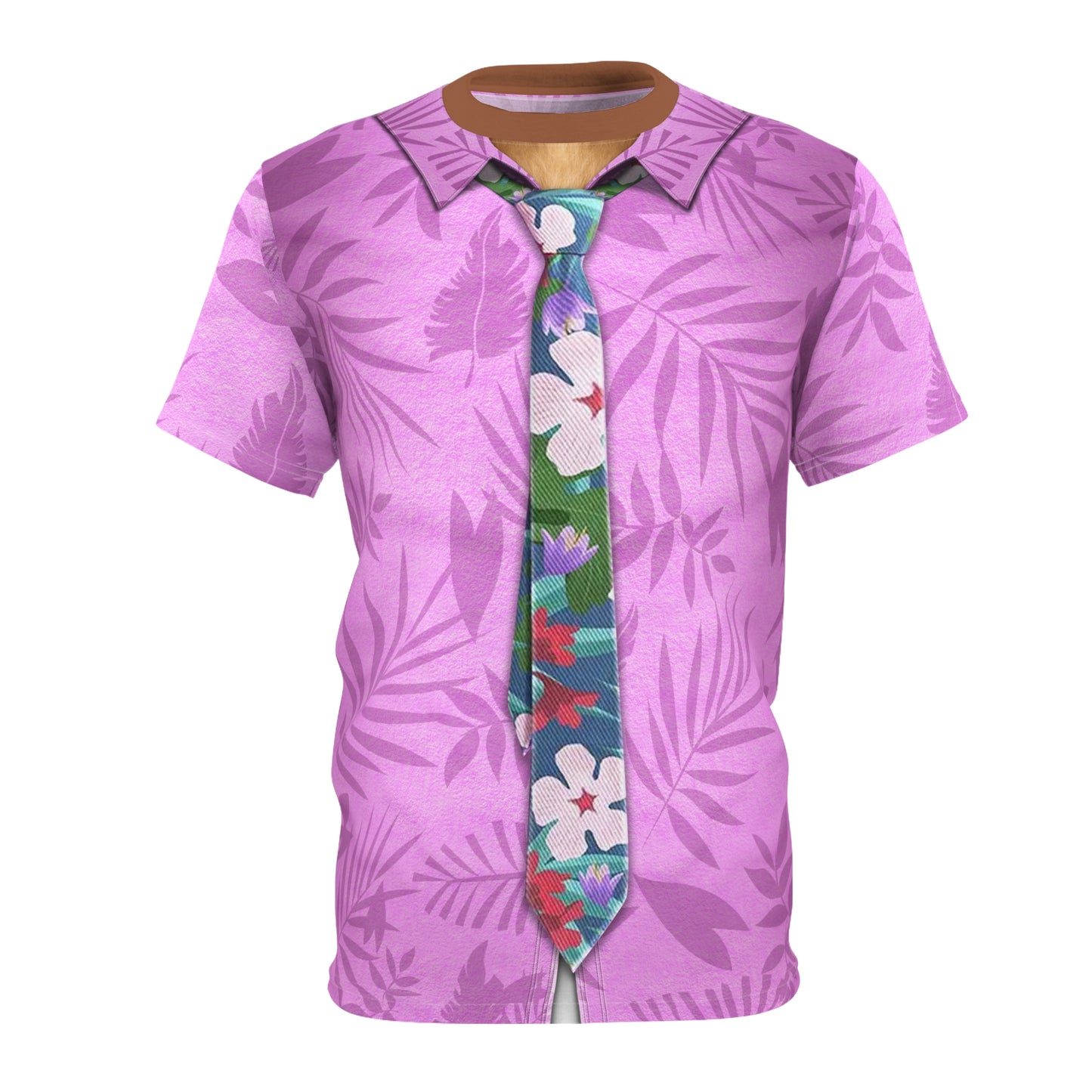 Nick Wilde Pink Hawaiian Shirt, Zootopia 2 Character Inspired Costume