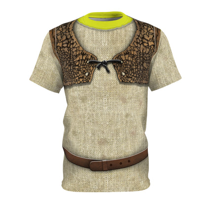 Green Giant Ogre Shirt, Shrek Costume