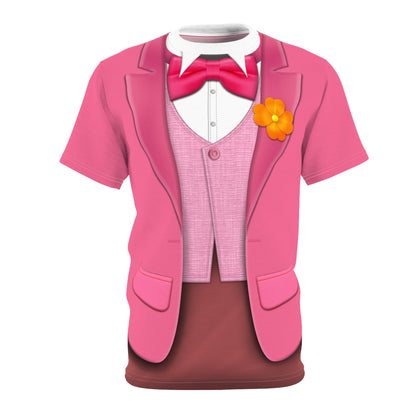 Mr.Big Pink Suit Shirt, Zootopia 2 Character Inspired Costume