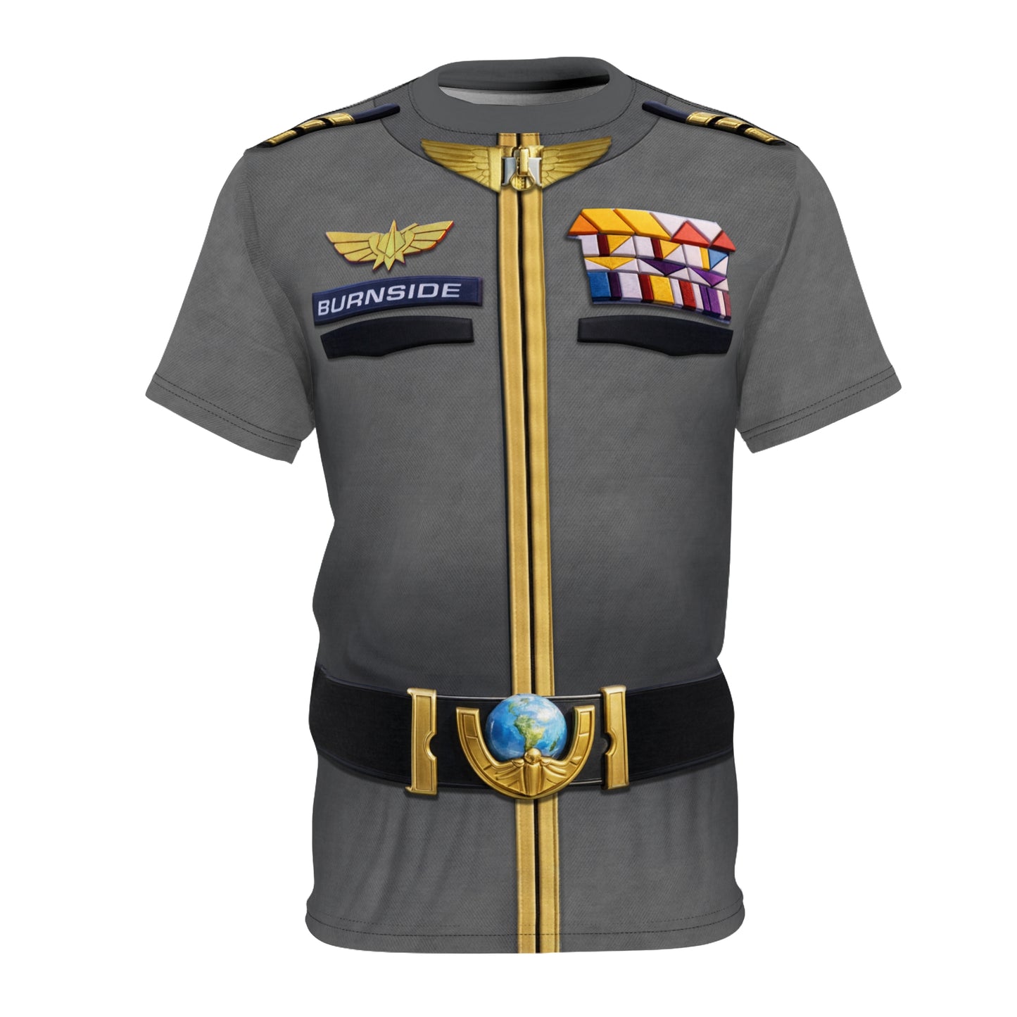 Commander Burnside Shirt, Lightyear 2022 Costume
