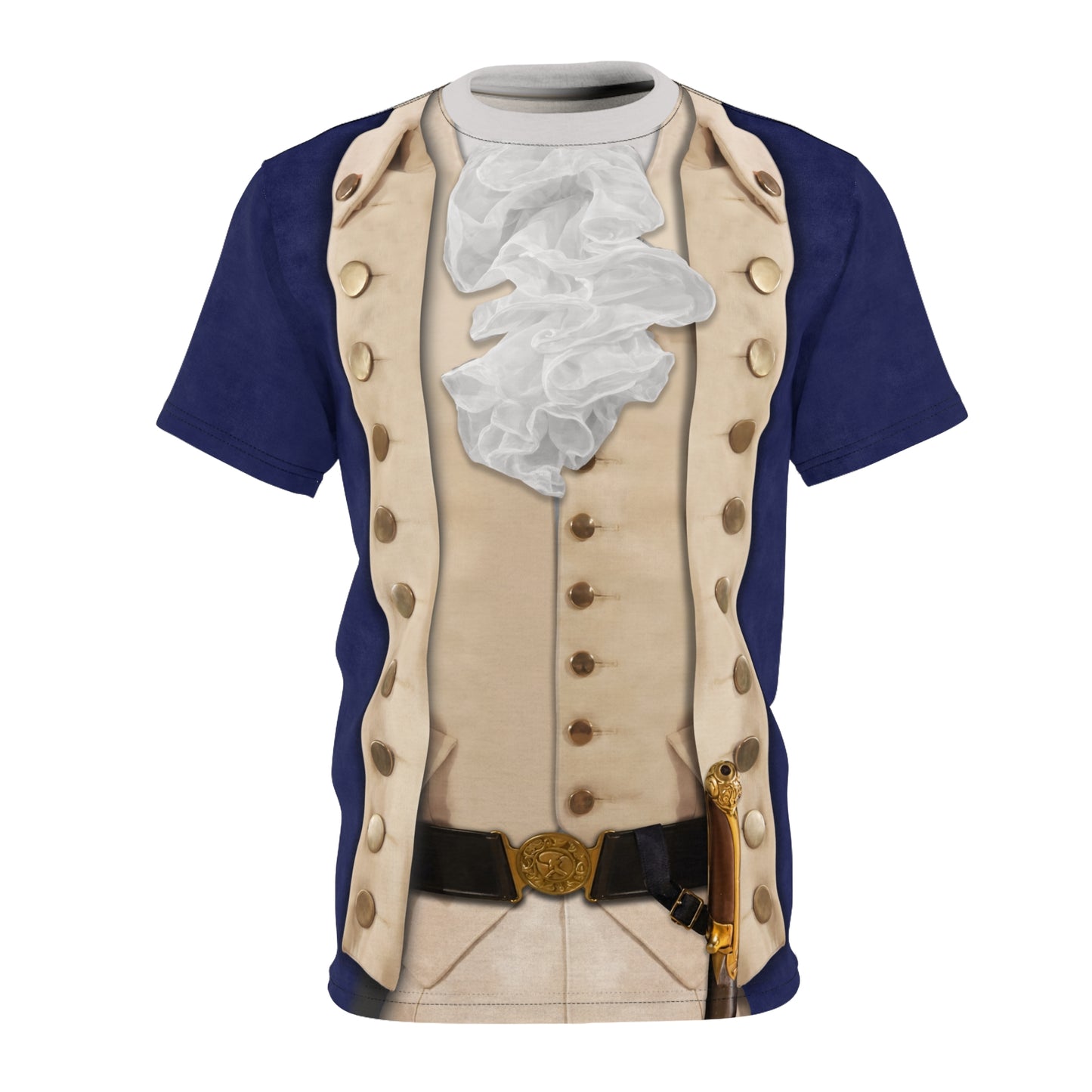 Alexander Military Blue Shirt, Hamilton Musical Costume