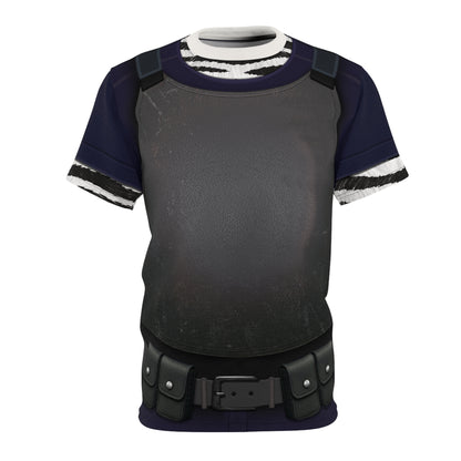 Gene Zebraxton Police Shirt, Zootopia 2 Character Inspired Costume