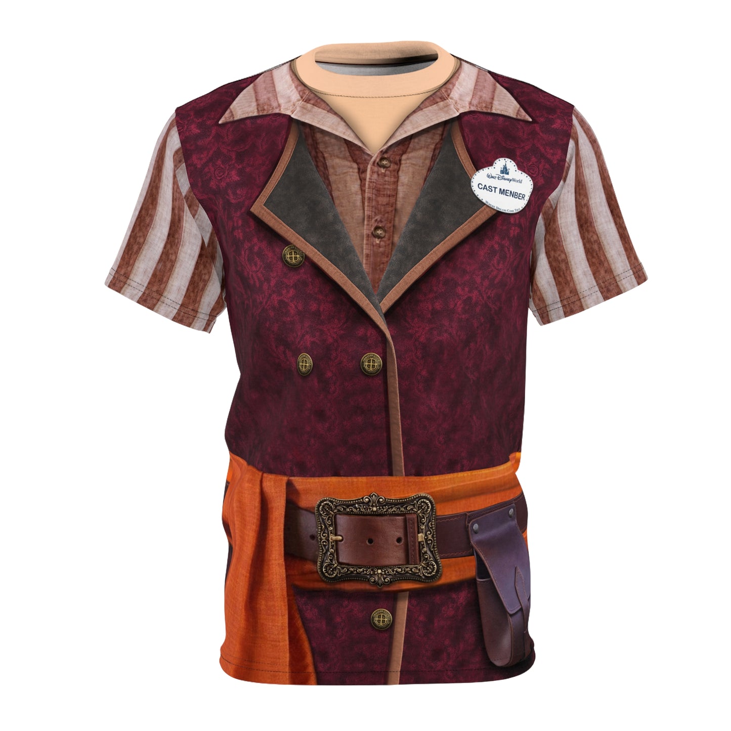 Pirates of the Caribbean Cast Member Shirt, Disney Cast Member Costume