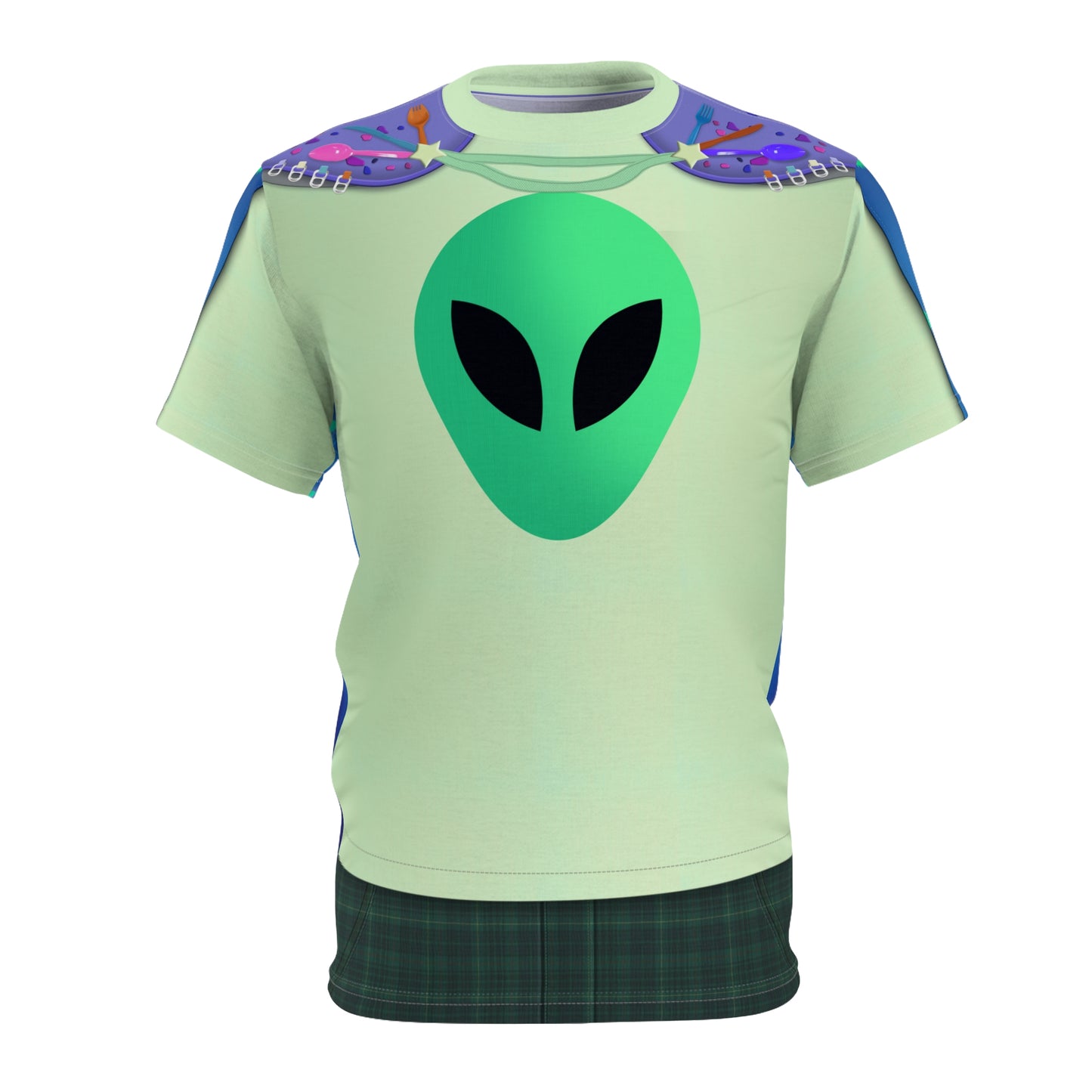 Elio Green Alien Shirt, Pixar Elio Character Inspired Costume