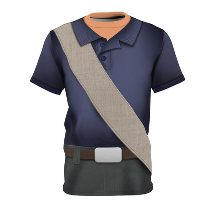 Elio Scout’s Uniform Shirt, Pixar Elio Character Inspired Costume