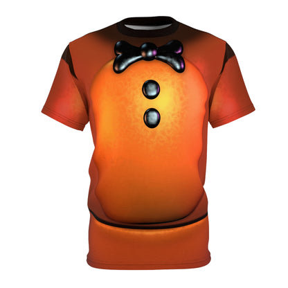 Toy Bear Animatronic Brown Shirt, FNAF Character Inspired Costume
