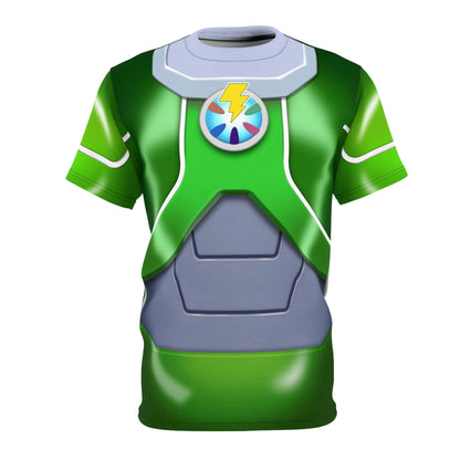 Robo Shelly Turtle Suit Shirt, RoboGobo Inspired Character Costume