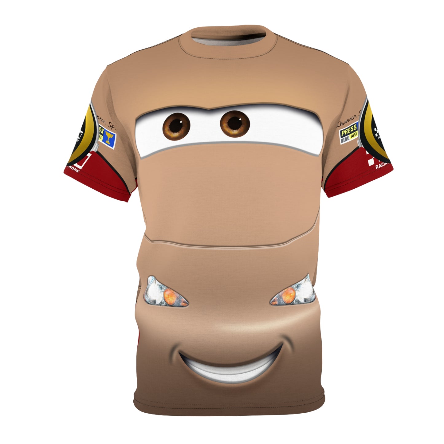 Shannon Spokes Shirt, Cars 3 Costume