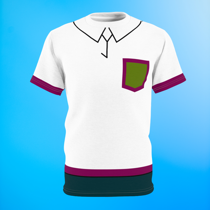 Lawrence Fletcher Shirt, Phineas and Ferb Character Inspired Costume
