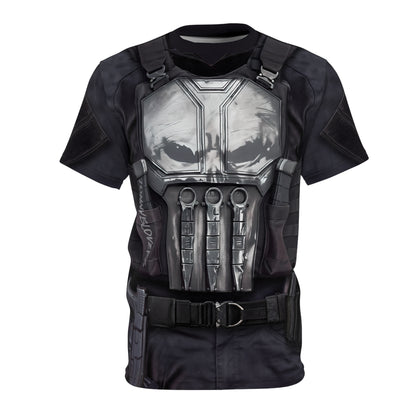 Francis David Castle Shirt, Spider-Man Brand New Day Costume, Marvel Character Cosplay, Halloween Outfit, Disney Costume, Punisher Fans