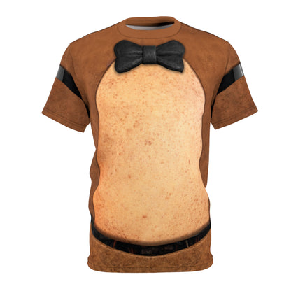 Freddy Brown Bear Shirt, FNAF Character Inspired Costume