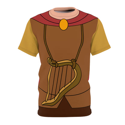 Fflewddur Fflam Shirt, The Black Cauldron Costume